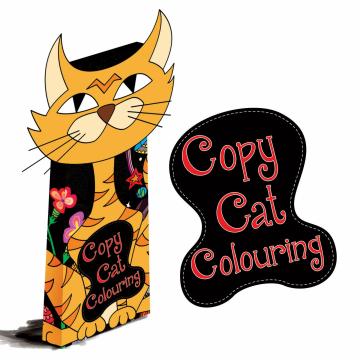 Colouring Book for Kids - Copy Cat Colouring Book (Box Packing With 5 Books) | Age 3-7 Years