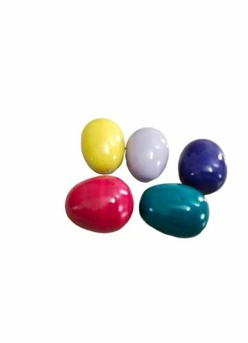 Thenkumari Kids Multicolor Wooden Kitchen Playsets Toy Egg (Set of 5)