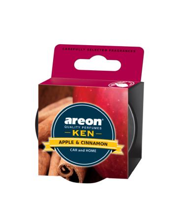 Areon Ken Apple & Cinnamon | Fresh Energizing Fragrance | Ultimate Combination Of Style, Versatility & Value | Eradicates Foul Odors