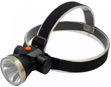DPM Plastic Rechargable LED Head Light Torch 3 W