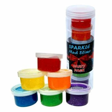Rabbit Party Pack of Slime - Sparkle Mud Slime Multicolor