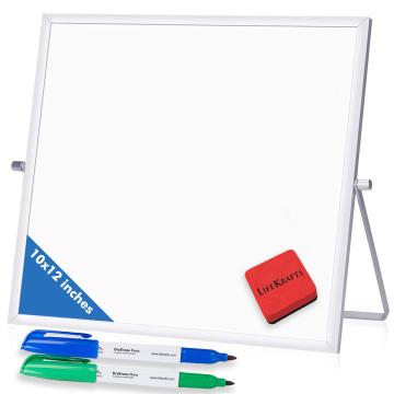 LifeKafts Double Sided Whiteboard With Stand (25.4 cm X 30.4 cm)