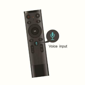 MANYCAST Universal TV Remote Air Mouse, Voice Fly Mouse 2.4GHz Connection Air Remote Mouse for Android TV Box/PC/Smart TV/Projector/HTPC/All-in-one PC/TV