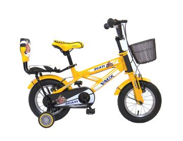 Vaux 2Cati 12T Kids Bicycle For Boys(Yellow)