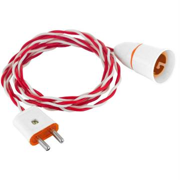 Hi-Plasst Multipurpose Use Extension Cord Bulb Holder For Festive Decorations 2 Yard