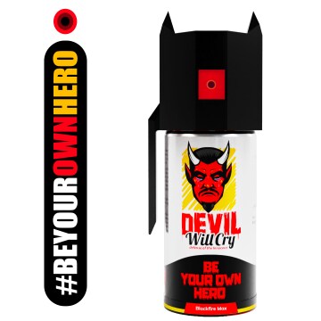 DEVIL WILL CRY blackfire max 3in1 pepper spray tool
