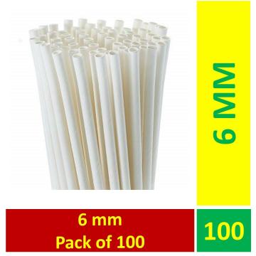 G 1 Paper Straw 6 mm (100 pcs)
