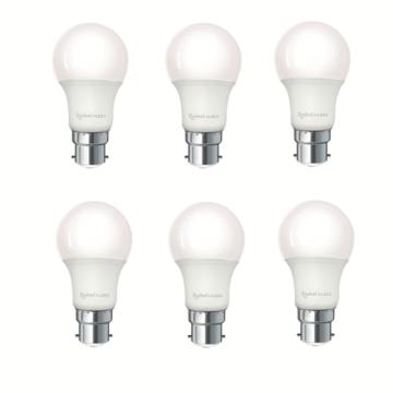 Rashmi Power Tech B22 White LED Bulb 9 W (Pack of 6)