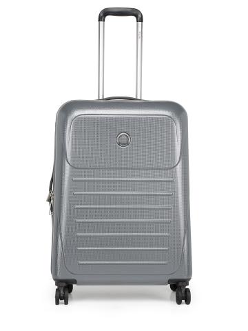 Delsey Munia Anthracite Grey Polycarbonate Checkin Suitcase 66 cm