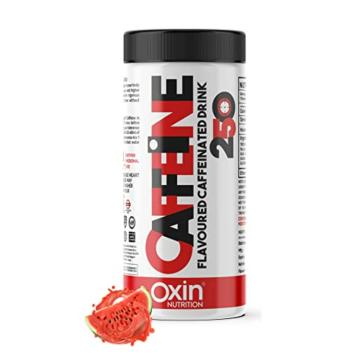 Oxin Nutrition Caffeine 250 Pre Workout Natural Caffeine Powder Supplement 40 Servings Watermelon
