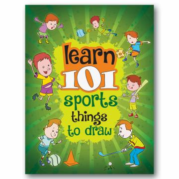 Drawing Books for Kids - Learn 101 Sports Things To Draw | Age 5-8 Years