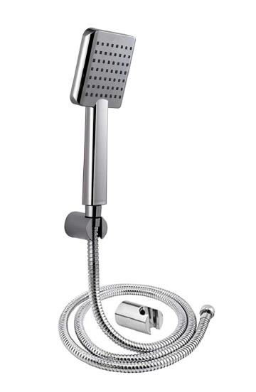 Sellzy Fish HS-17 Rain Spray Hand Shower with 1.5 mtr SS Shower Tube and Wall Hook Shower Head