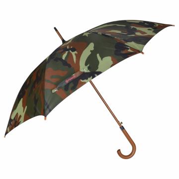 Fendo Straight Umbrella For Men's and Women's | Wind And RainProof Umbrella - Straight Auto Open And Close (military/silver,23 In)