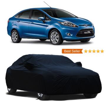 STARIE Universal Size Car Cover for All Sedan Class with 4 Tyre Straps Center Buckle Belt