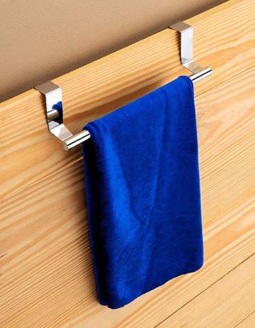 Nalix Kitchen Cabinet Holder,SS Towel Holder Cabinet Hanger Over Door Kitchen Hook Drawer Storage