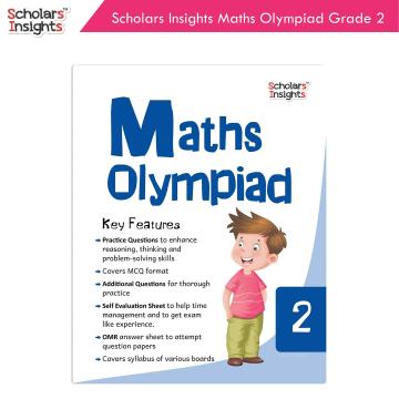 Scholars Insights Maths Olympiad Class 2 Books Paperback 116 Pages