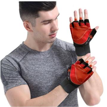 Xfinity Orange and Black Neoprene Fitness Gym Gloves Size M (Pack of 2)