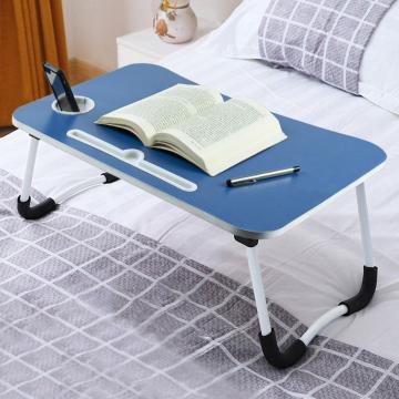 Vplanet Smart Standard Multi-Purpose Blue Laptop Table with Dock Stand with Cup Holder