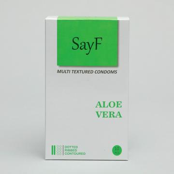SayF PREMIUM ALOEVERA Condom (Set of 3, 30 Sheets)