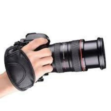 HIFFIN PU Leather Adjustable Hand Grip Wrist Strap for Nikon, Canon, Sony, Pantex DSLR Camera