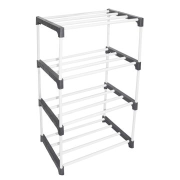 Rawzz multipurpose rack without cover metal plastic 4 shelves heavy quality