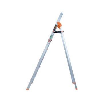 ESKAI INDIA Hybrid Heavy Duty Aluminium Folding 6 step ladder with platform Ladder