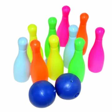 Kids Mandi Kids Bowling Set - with 10 Bowling Pins & 2 Balls - Educational Early Development Indoor & Outdoor Games Set - for Toddlers & Infants Boys & Girls Ages 3,4,5 -12 Years Old