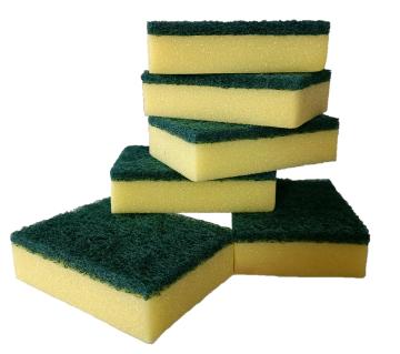 Mast Nylon Scrubber Sponge Pad - (Pack of 6)