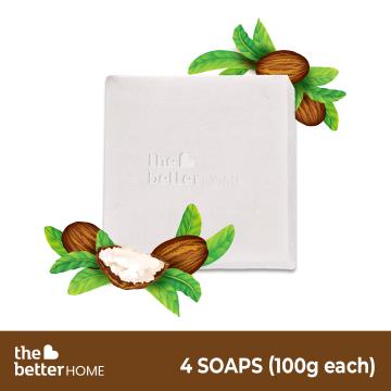 The Better Home Shea Butter Bath Soap (Pack of 4)