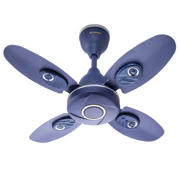 Candes Nexo 600 mm Ultra High Speed 4 Blade Ceiling Fan (Silver Blue, Pack of 1)