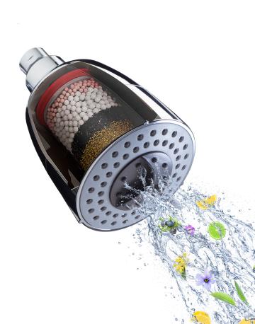 WaterScience AromaTheraphy Shower & Tap Filter- Borewell/Tanker Water Cartridge