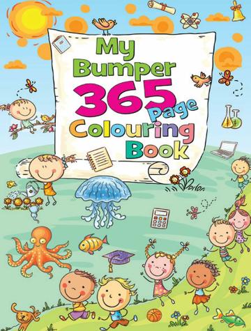 PEGASUS - My Bumper 365 Page Colouring Book