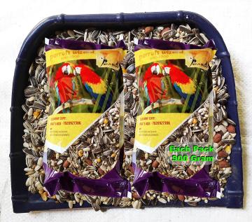 Parrots Wizard Mix Macow Seeds For Big Birds - 900 g (Pack of 2)