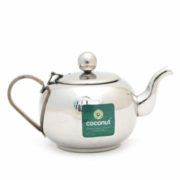Coconut Stainless Steel Tea Pot 500 ml (T2)