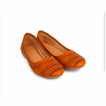 QUEEN ENTERPRISES Womens Girls Jaipuri Jutti Mojri Sandal Handmade Footwear Rajasthani Jutti GF-12_5