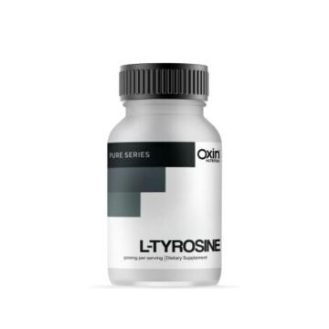 Oxin Nutrition L Tyrosine 500mg Capsule Pure Series 100 Percent Pure And Usp Grade Imported L-Tyrosine 30 Capsules