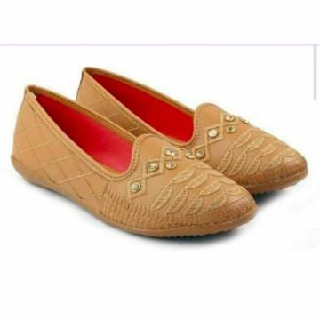 QUEEN ENTERPRISES Womens Girls Jaipuri Jutti Mojri Sandal Handmade Footwear Rajasthani Jutti GF-11_6