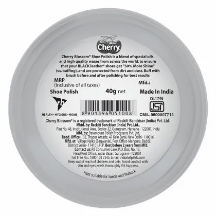 cherry blossom ready wax black