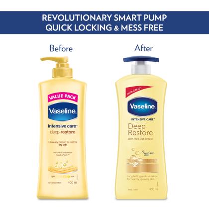 vaseline deep restore lotion 400 ml