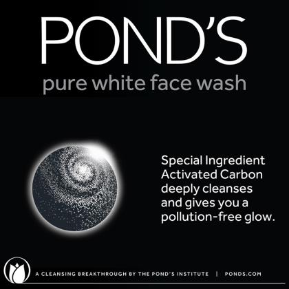 ponds pollution free face wash