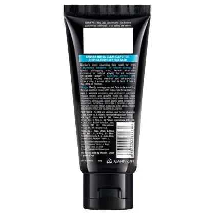 garnier icy face wash