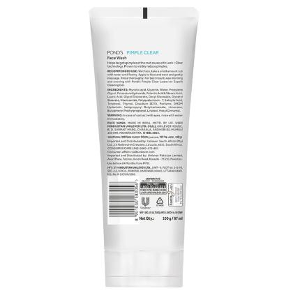 ponds pimple face wash