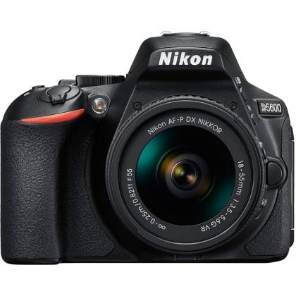 Nikon D5600 DSLR Camera with AF-P 18-55 mm + AF-P 70-300 mm VR Kit