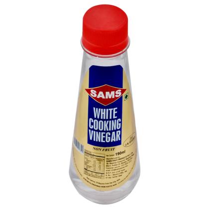 SAMS White Cooking Vinegar 190 ml - JioMart