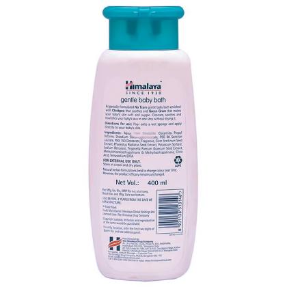 himalaya gentle baby bath 400ml