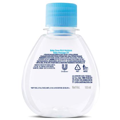 dove baby oil