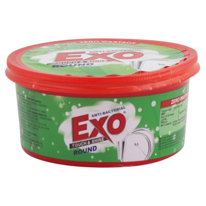 Exo Touch Shine Anti Bacterial Dishwash Bar 700 G Pack Of 2 Free Scrubber Jiomart