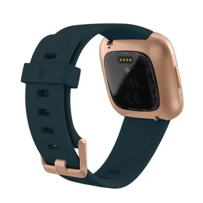 Fitbit Versa 2 Smart Watch, Emerald/Copper Rose Aluminium - JioMart