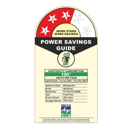 intellifresh 265l inverter convertible freezer two door frost free refrigerator