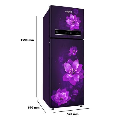 intellifresh 265l inverter convertible freezer two door frost free refrigerator